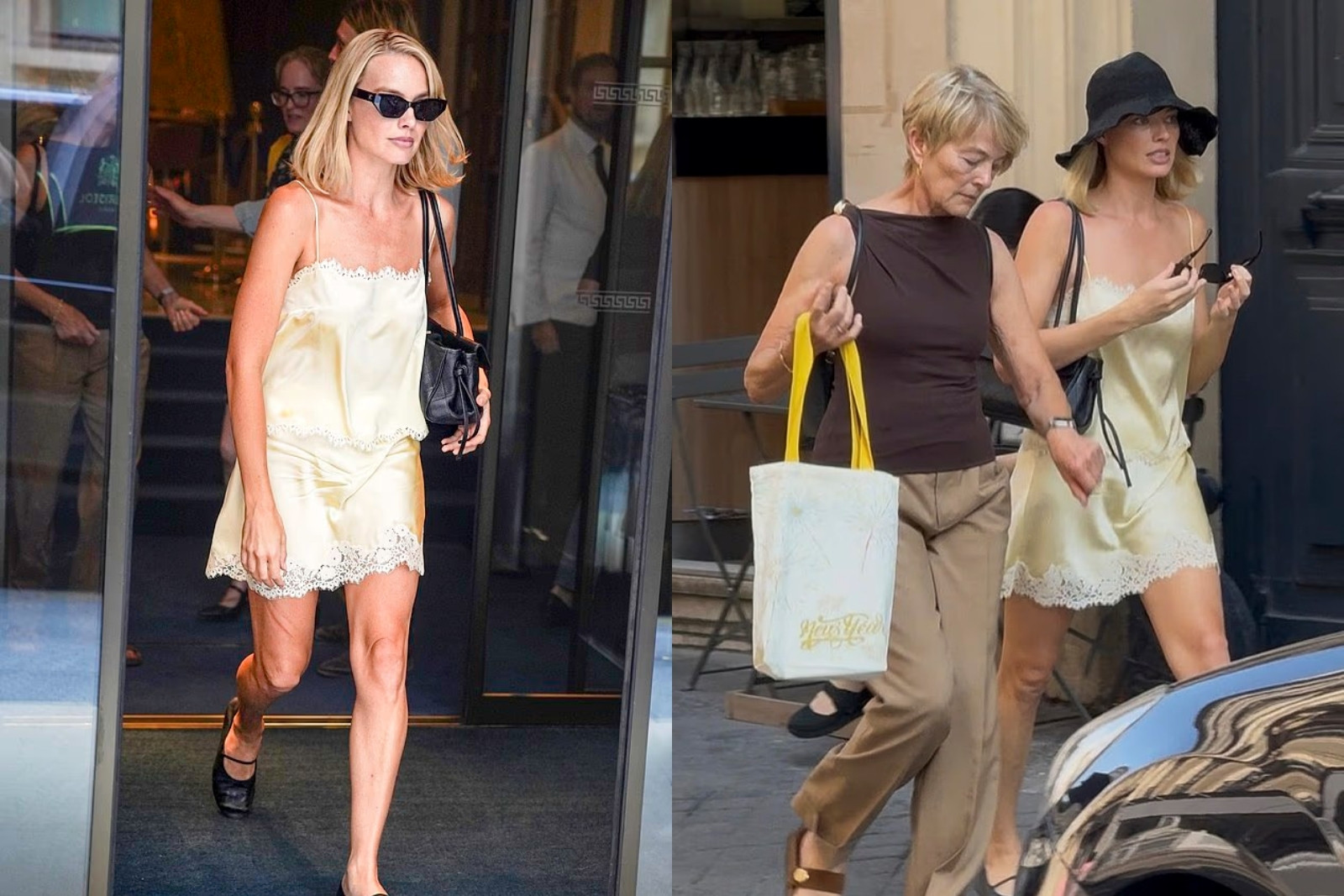 Margot Robbie, annesi Sarie Kessler ile Paris’te alışverişte görüntülendi