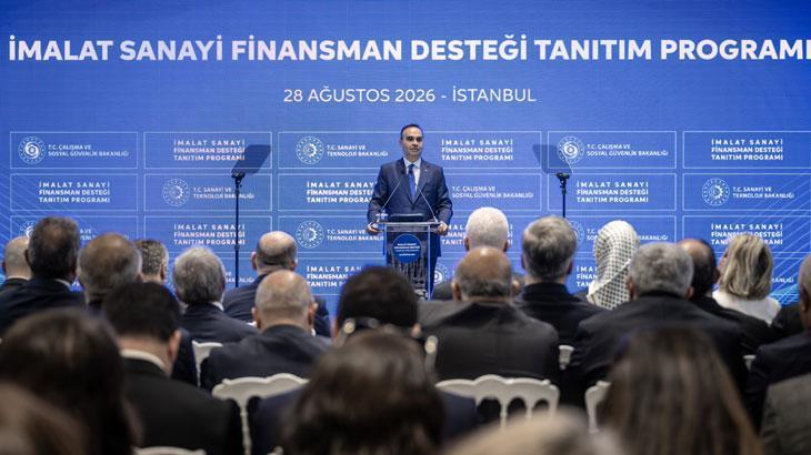 Bakan Kacır: Sanayicimizin, üreticimizin yanında olmaya, onlara omuz vermeye devam ediyoruz